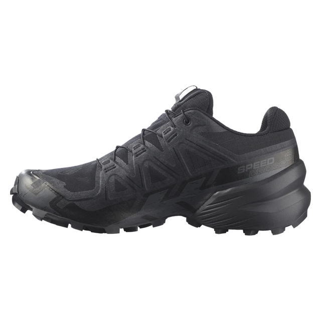 SALOMON ������� �ȥ쥤����˥󥰥��塼�� ��� SPEEDCROSS 6 GTX L41738600 BLACK ���ԡ��ɥ����� �����ƥå��� GORE-TEX �ɿ�Ʃ�� �ȥ��󥷥塼�� �ȥ쥤�륷�塼�� �����ȥɥ����塼�� ���ˡ����� �ϥ����� �л� ���Ф� �ȥ�å��� �������å� 