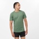 SALOMON ������� ȾµT����� ��� CROSS RUN SS TEE M Laurel Wreath LC2195000 ��������� SS ���硼�ȥ��꡼�� ®�� ���� �ȥ쥤����˥� �ȥ��� �ޥ饽�� ���祮�� �����ȥɥ� �ϥ����� ���л� ���Ф� �ȥ�å���