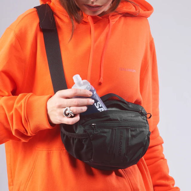 SALOMON ������� ACS WAIST PACK 3 BLACK �������ȥХå� ACS �������� �ѥå� 3 LC2324200 3L �������ȥݡ��� �ҥåץѥå� �ҥåץХå� �ܥǥ��Хå� �ȥ�٥� ������ �����ȥɥ� �ϥ����� �л� �ȥ�å��� ������ �ե��� ι�� ι