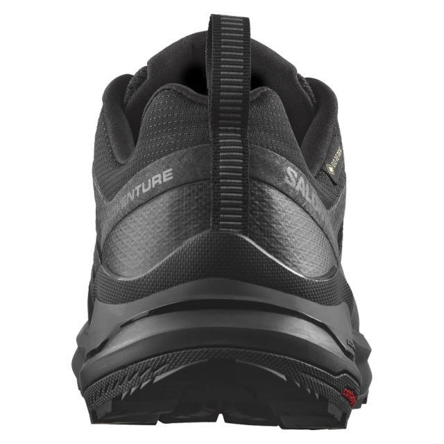 SALOMON ������� �ȥ쥤����˥󥰥��塼�� ��� X-ADVENTURE GTX L47321100 BLACK ��-���ɥ٥���㡼 �����ƥå��� GORE-TEX �ɿ�Ʃ�� �ȥ��󥷥塼�� �ȥ쥤�륷�塼�� �����ȥɥ����塼�� ���ˡ����� �ϥ����� �л� ���Ф� �ȥ�å��� �������å� 