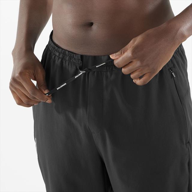 SALOMON ������� SHAKEout CORE PANTS M DEEP BLACK ��� ���󥰥ѥ�� �������������� ���� �ѥ�� ��� �ȥ쥤����˥� ���˥� �����ȥɥ� �ȥ��� �ޥ饽�� ���祮�� ���åѡ��դ��ݥ��å� ���ȥ�å� ��������