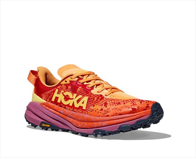 HOKA ONE ONE ۥ ͥ W SPEEDGOAT 6 1147811 ǥ  Sherbet/Beet Root  ȥ쥤˥󥰥塼 ȥ󥷥塼 ԡɥ6 ӥ֥ॽ 󥷥塼 ˡ  å
