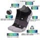 OS1st ���������ե������� AC4 Active Comfort Socks 1/4 Crew ���˥󥰥��å��� �����ƥ��֥���ե����ȥ��å��� ���������� 1/4���롼 ����֤��� ���尵 ��ѥѥͥ� �׷�ۼ� �ý� ���� �ߥǥ����९�å���� �ɥ饤 �ۼ�ȯ�� �ȥ쥤����˥� �ȥ��� �ޥ饽��
