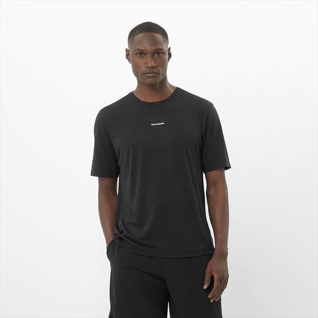 SALOMON ������� SHAKEout CORE SS TEE M DEEP BLACK ��� ȾµT����� �������������� ���� ���硼�ȥ��꡼�� �ƥ��� ��� ®�� ���� �ȥ쥤����˥� �ȥ��� �ޥ饽�� ���祮�� �����ȥɥ� �ϥ����� ���л� ���Ф� �ȥ�å���