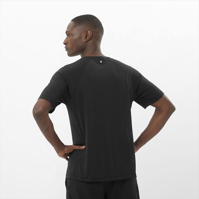 SALOMON ������� SHAKEout CORE SS TEE M DEEP BLACK ��� ȾµT����� �������������� ���� ���硼�ȥ��꡼�� �ƥ��� ��� ®�� ���� �ȥ쥤����˥� �ȥ��� �ޥ饽�� ���祮�� �����ȥɥ� �ϥ����� ���л� ���Ф� �ȥ�å���