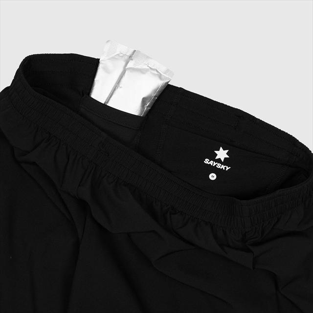 SAYSKY ���������� ���˥󥰥��硼�� SM40003c901 Pace Short 5inch Black ���  �ϡ��եѥ�� �쥮��顼�ե��å� �ڡ������硼��5����� 12cm ����ʡ����硼�� ���ȥ�å� �۴�®�� �ޥ饽�� ���祮�� �ȥ쥤����˥� �ȥ���