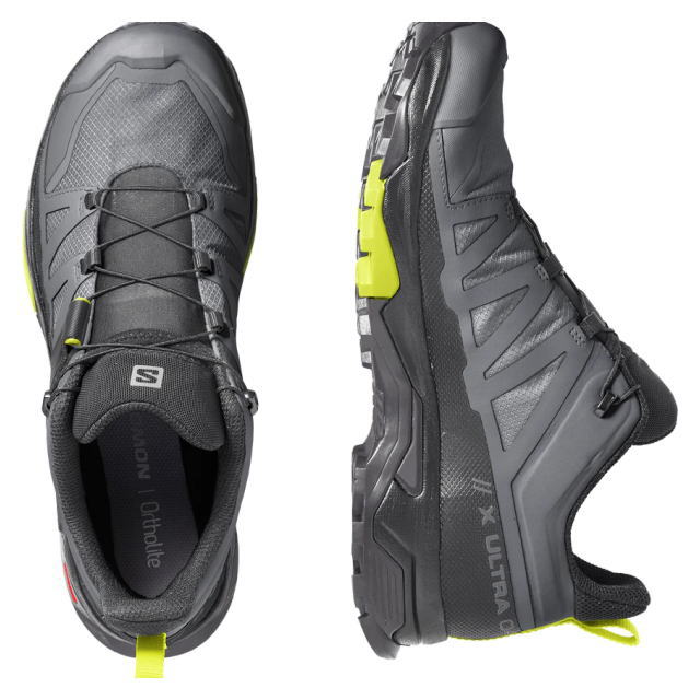 SALOMON  ȥå󥰥塼  X ULTRA 4 GORE-TEX QUIET Shade/Black/E L41622900   ȥ 4 GTX ƥå ɿƩ ȥɥ ȥ쥤˥ ϥ󥰥塼 ˡ  л Ф å 