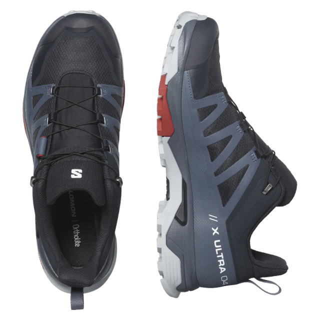 SALOMON  ȥå󥰥塼  X ULTRA 4 GORE-TEX Carbon/Bersea/P L47376500   ȥ 4 GTX ƥå ɿƩ ȥɥ ȥ쥤˥ ϥ󥰥塼 ˡ  л Ф å 