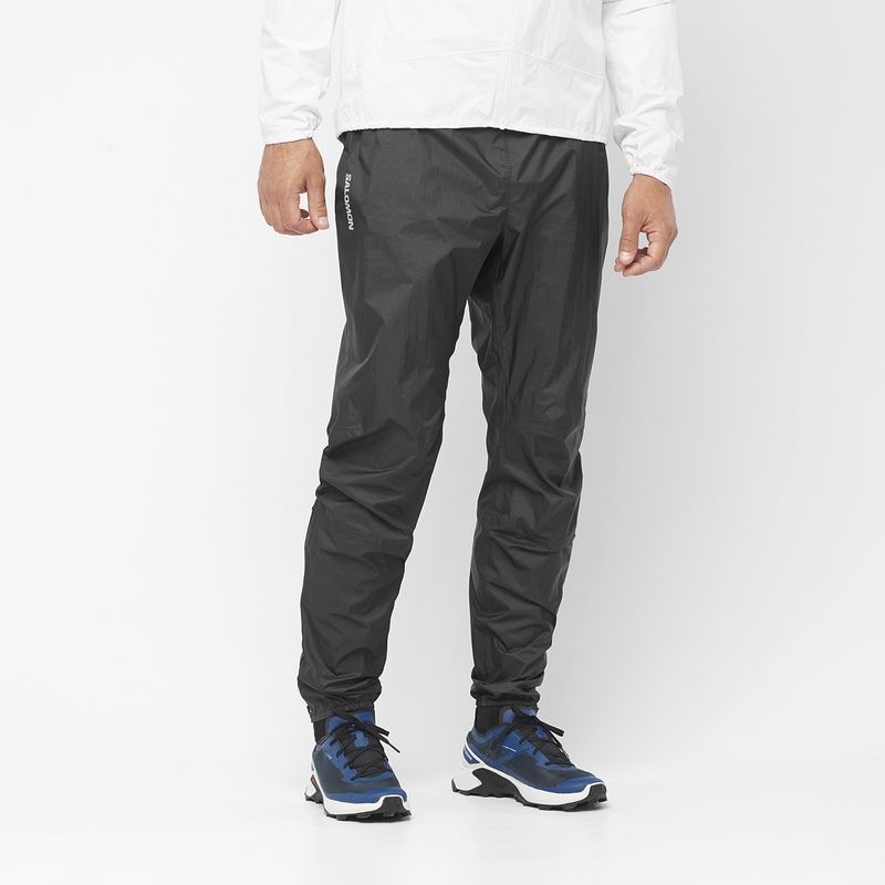 SALOMON ������� �ȥ쥤����˥� �쥤��ѥ�� BONATTI WP PANT U DEEP BLACK LC2059300 ��� WaterProof �ܥʥåƥ� �����������ץ롼�� �ѥ�� �籩 �ɿ�Ʃ�� �����ȥɥ� �л� �ȥ�å���