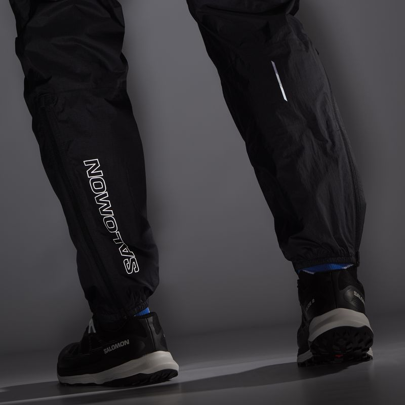 SALOMON ������� �ȥ쥤����˥� �쥤��ѥ�� BONATTI WP PANT U DEEP BLACK LC2059300 ��� WaterProof �ܥʥåƥ� �����������ץ롼�� �ѥ�� �籩 �ɿ�Ʃ�� �����ȥɥ� �л� �ȥ�å���