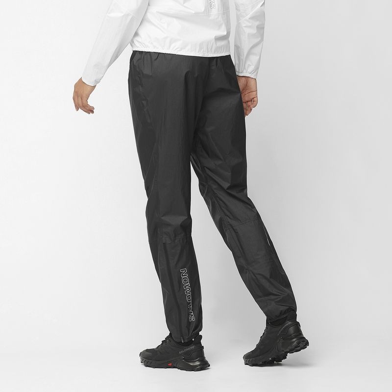 SALOMON ������� �ȥ쥤����˥� �쥤��ѥ�� BONATTI WP PANT U DEEP BLACK LC2059300 ��� WaterProof �ܥʥåƥ� �����������ץ롼�� �ѥ�� �籩 �ɿ�Ʃ�� �����ȥɥ� �л� �ȥ�å���