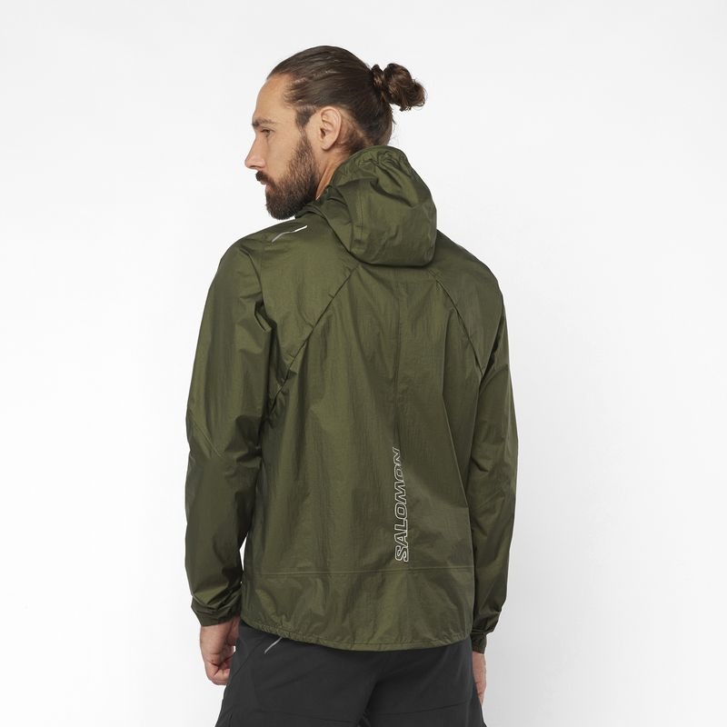 SALOMON ������� �ȥ쥤����˥� �쥤�󥸥㥱�å� BONATTI WP Jacket JKT M Forest Night LC2043800 ��� WaterProof �ܥʥåƥ� �����������ץ롼�� ���㥱�å� �籩 �ɿ�Ʃ�� �����ȥɥ� �л� �ȥ�å���