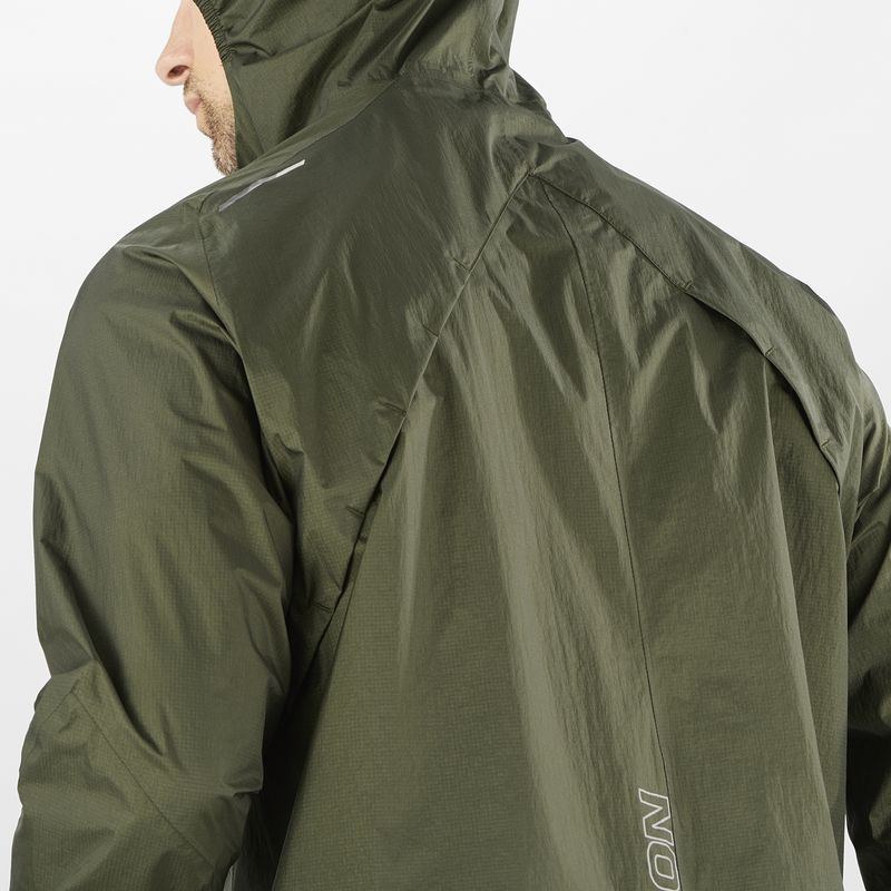 SALOMON ������� �ȥ쥤����˥� �쥤�󥸥㥱�å� BONATTI WP Jacket JKT M Forest Night LC2043800 ��� WaterProof �ܥʥåƥ� �����������ץ롼�� ���㥱�å� �籩 �ɿ�Ʃ�� �����ȥɥ� �л� �ȥ�å���