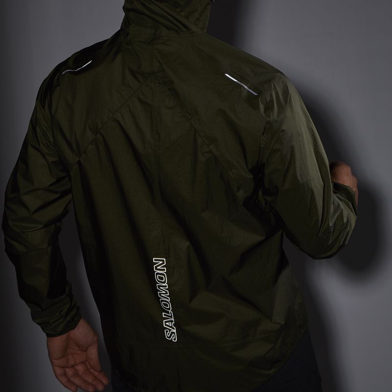 SALOMON ������� �ȥ쥤����˥� �쥤�󥸥㥱�å� BONATTI WP Jacket JKT M Forest Night LC2043800 ��� WaterProof �ܥʥåƥ� �����������ץ롼�� ���㥱�å� �籩 �ɿ�Ʃ�� �����ȥɥ� �л� �ȥ�å���