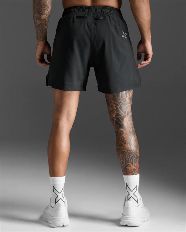 2XU �ġ������ॺ�桼 �ϡ��եѥ�� 2XU Aero 5 Inch Shorts 2.0 MR6903B ��� BLK/SRF ������ 5����� ���硼�� ���˥󥰥��硼�� �ޥ饽�� ���祮�� �ȥ쥤����˥� �ȥ��� �졼�� ����ʡ��� �����ɥݥ��å� �Хå����åץݥ��å� �ɥ饤 �۴�®��
