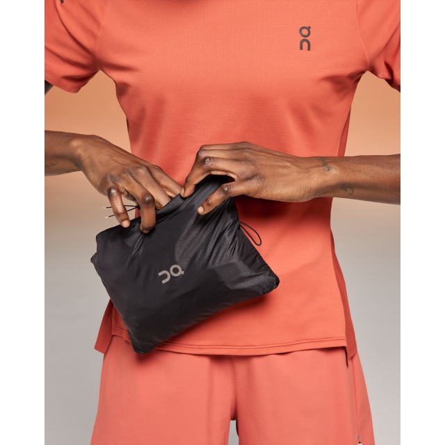 ON ���� ���˥󥰥��㥱�å� �����������㥱�å� Weather Jacket ��ǥ����� 1WE10370553 Black �ݸ��� ������ �ѵ�����ù� ��ŷ ������ �ա��ǥ� ȿ�ͺ� ���� �ɴ� �ȥ쥤����˥� �ȥ��� �ޥ饽�� ���祮��