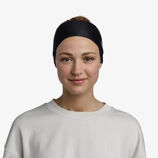 Buff �Х� Thermonet Headband SOLID BLACK 540164 ������ͥå� �إåɥХ�� �۴�®�� �Х���� ���˥� �ȥ쥤����˥� �ȥ��� ���祮�� �ޥ饽�� �л� �����ȥɥ�