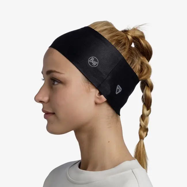 Buff �Х� Thermonet Headband SOLID BLACK 540164 ������ͥå� �إåɥХ�� �۴�®�� �Х���� ���˥� �ȥ쥤����˥� �ȥ��� ���祮�� �ޥ饽�� �л� �����ȥɥ�