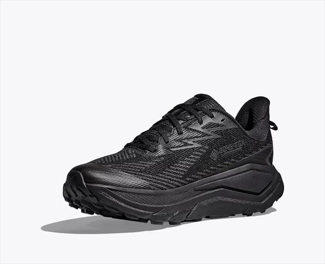 HOKA �ۥ� M CHALLENGER 8 GTX WIDE 1180811 BLACK/CARBON BLACK ��� �����󥸥㡼8 ��EE 2EE �磻�� ���� �ɿ�Ʃ�� �����ƥå��� GORE-TEX �쥤�󥷥塼�� ��ŷ ���� �ȥ쥤����˥󥰥��塼�� �ȥ��󥷥塼�� ���ˡ����� �л� �ȥ�å��� ��