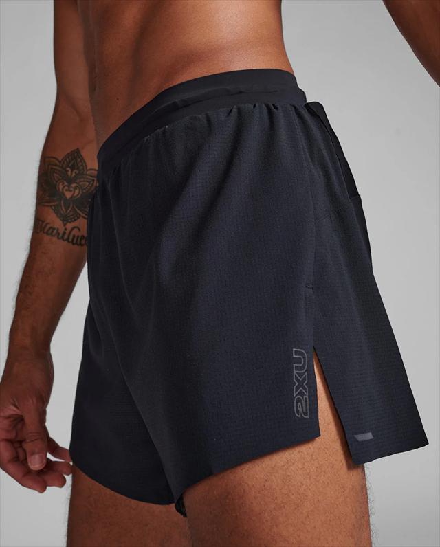 2XU �ġ������ॺ�桼 �ϡ��եѥ�� 2XU Light Speed Stash 5Inch Shorts MR6951B ��� BLK/BRF �饤�ȥ��ԡ��� �����å���5����� ���硼�� ���˥󥰥��硼�� �ޥ饽�� ���祮�� �ȥ쥤����˥� �ȥ��� �졼�� �Хå����åץݥ��å� Ķ���� �۴�®��