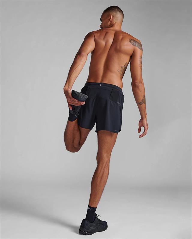 2XU �ġ������ॺ�桼 �ϡ��եѥ�� 2XU Light Speed Stash 5Inch Shorts MR6951B ��� BLK/BRF �饤�ȥ��ԡ��� �����å���5����� ���硼�� ���˥󥰥��硼�� �ޥ饽�� ���祮�� �ȥ쥤����˥� �ȥ��� �졼�� �Хå����åץݥ��å� Ķ���� �۴�®��