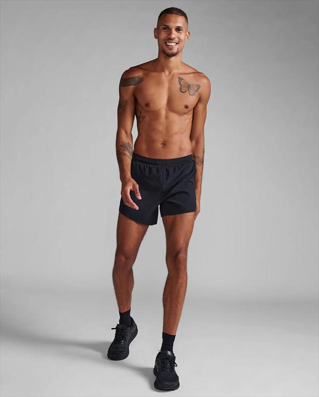 2XU �ġ������ॺ�桼 �ϡ��եѥ�� 2XU Light Speed Stash 5Inch Shorts MR6951B ��� BLK/BRF �饤�ȥ��ԡ��� �����å���5����� ���硼�� ���˥󥰥��硼�� �ޥ饽�� ���祮�� �ȥ쥤����˥� �ȥ��� �졼�� �Хå����åץݥ��å� Ķ���� �۴�®��