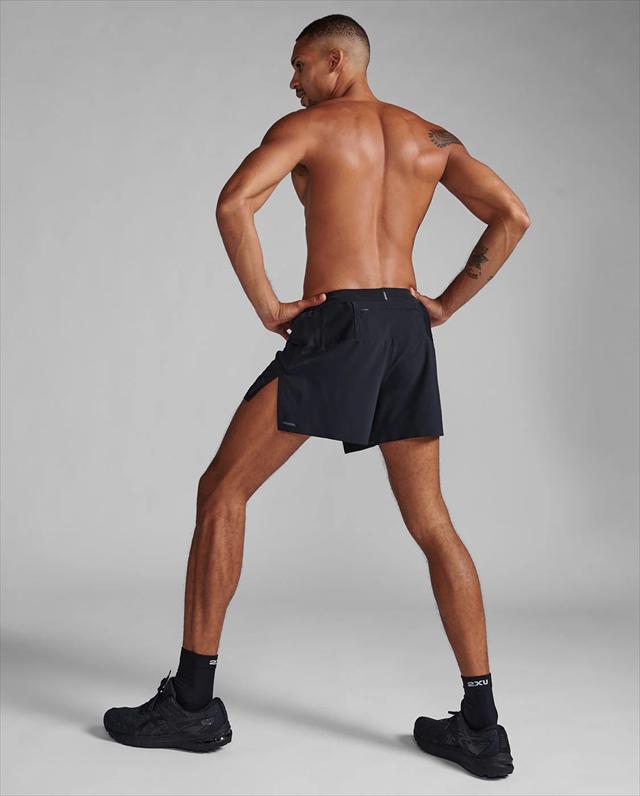 2XU �ġ������ॺ�桼 �ϡ��եѥ�� 2XU Light Speed Stash 5Inch Shorts MR6951B ��� BLK/BRF �饤�ȥ��ԡ��� �����å���5����� ���硼�� ���˥󥰥��硼�� �ޥ饽�� ���祮�� �ȥ쥤����˥� �ȥ��� �졼�� �Хå����åץݥ��å� Ķ���� �۴�®��