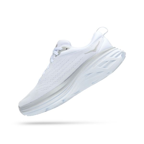 HOKA ONE ONE ۥ ͥ ˥󥰥塼 W BONDI 8 ܥ8 ǥ 1127952-WWH ۥ磻 B  ˥󥰥塼 ܥ8 ޥ饽 祮  󥷥塼 ˡ  å