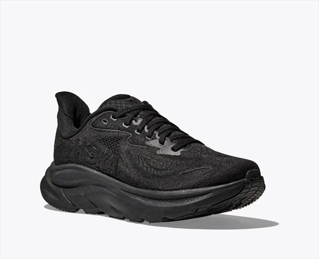 HOKA ONE ONE �ۥ� ���ͥ��� W CLIFTON 10 1162031 BLACK/BLACK ��ǥ����� ������� ����եȥ�10 ��B ���� ���˥󥰥��塼�� �ޥ饽�� ���祮�� ������ ��󥷥塼 ���ˡ����� �� ���å���� ���������� ���� �ڤ� �������� Φ��