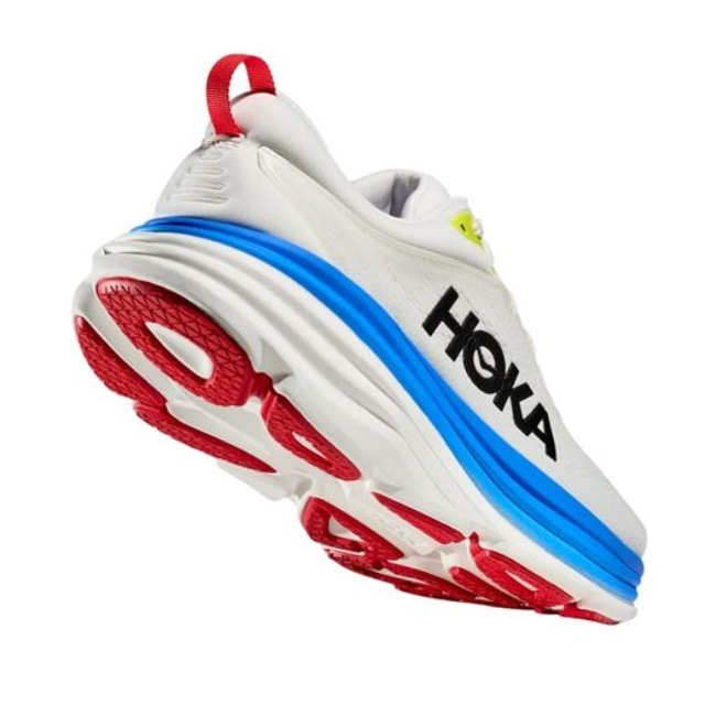 HOKA ONE ONE �ۥ� ���ͥ��� M BONDI 8 1123202 ��� Blanc DE Blanc/VIRTUAL BLUE ��D ���� ���˥󥰥��塼�� �ܥ����8 �ޥ饽�� ���祮�� ������ ��󥷥塼 ���ˡ����� �� ���å����