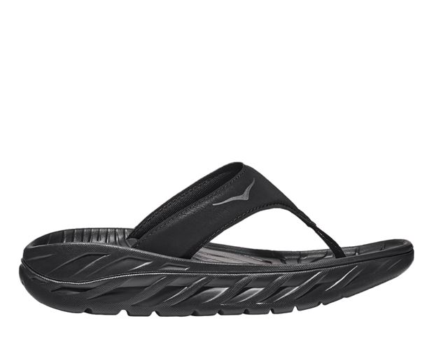 HOKA ONE ONE ۥ ͥ W ORA RECOVERY FLIP 1117910 BLACK/DARKGULLGRAY ǥ  ꥫХ꡼ եå ȥ󥰥 ӡ ӡ å 奢 ȥɥ ݡ