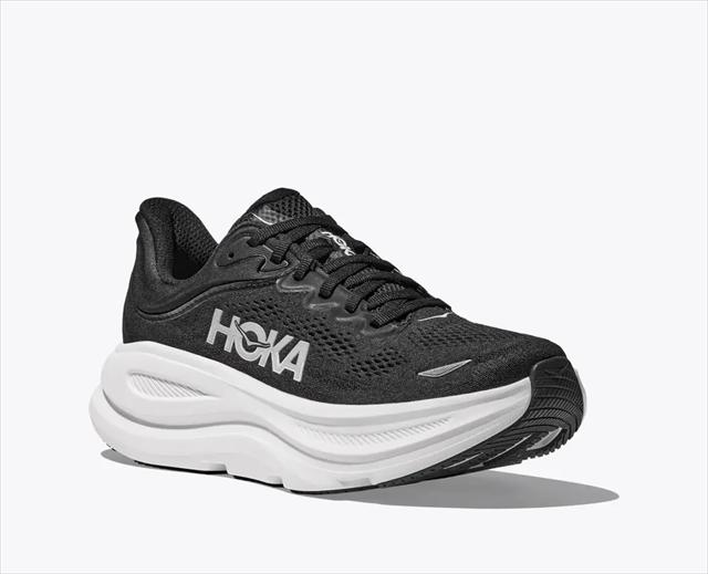 HOKA ONE ONE �ۥ� ���ͥ��� M BONDI 9 1162011 BLACK/WHITE ��� �ܥ����9 ��D ���� ���˥󥰥��塼�� �ޥ饽�� ���祮�� ������ ��󥷥塼 ���ˡ����� �� ���å���� ���������� ���� �ڤ� �������� Φ��