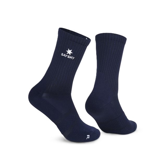SAYSKY ���������� ���˥� ���å��� SA80011c201 Pace High Socks ��˥��å��� Blue �ߥ˥��롼 �׷�ۼ����å���� ���������ݡ��� �̵��� ��å��� ���� ��˥��å��� ��� ��ǥ����� �ȥ쥤����˥� �ȥ��� �ޥ饽��