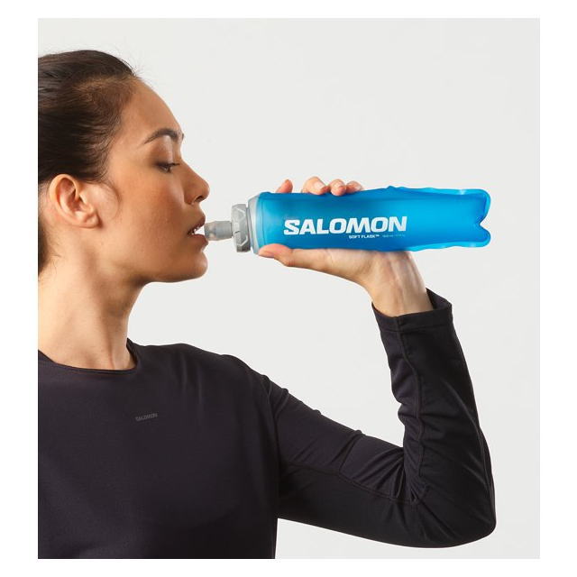 SALOMON ������� �ϥ��ɥ졼�����ܥȥ� SOFT FLASK 500ml/17oz ULT LC2337700 CLEAR BLUE
