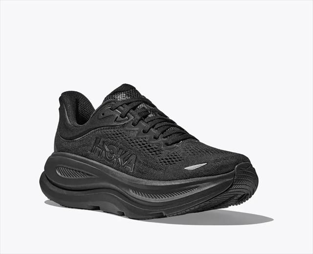 HOKA ONE ONE �ۥ� ���ͥ��� W BONDI 9 1162012 BLACK/BLACK ��ǥ����� ������� �ܥ����9 ��B ���� ���˥󥰥��塼�� �ޥ饽�� ���祮�� ������ ��󥷥塼 ���ˡ����� �� ���å���� ���������� ���� �ڤ� �������� Φ��