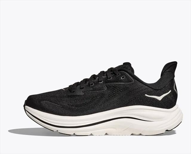 HOKA ONE ONE �ۥ� ���ͥ��� W CLIFTON 10 1162031 BLACK/WHITE ��ǥ����� ������� ����եȥ�10 ��B ���� ���˥󥰥��塼�� �ޥ饽�� ���祮�� ������ ��󥷥塼 ���ˡ����� �� ���å���� ���������� ���� �ڤ� �������� Φ��