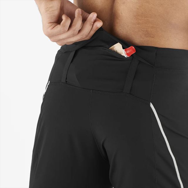 SALOMON ������� ���󥰥ѥ�� Sense Aero Stow Pants M DEEP BLACK LC2300500 ��� ���� ���ȥ� �ѥ�� �ȥ쥤����˥� ���˥� �����ȥɥ� �ȥ��� �ޥ饽�� ���祮�� ���󥰥ѥ�� ��������