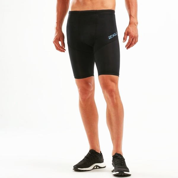 2XU ���˥� �ϡ��ե����� �����å��女��ץ�å���󥷥硼�� MA6108B ��� BLK/DNF