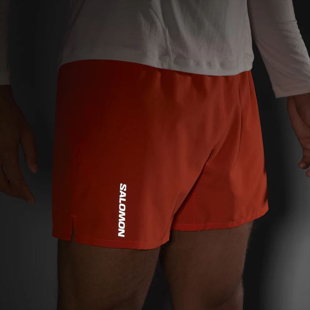 SALOMON  ȥ쥤˥ 硼 CROSS 5'' SHORTS M CHERRY TOMATO LC2367500  ȥ쥤˥ ȥ ˥󥰥硼 ѥ ûѥ ϡեѥ 硼ȥѥ ޥ饽