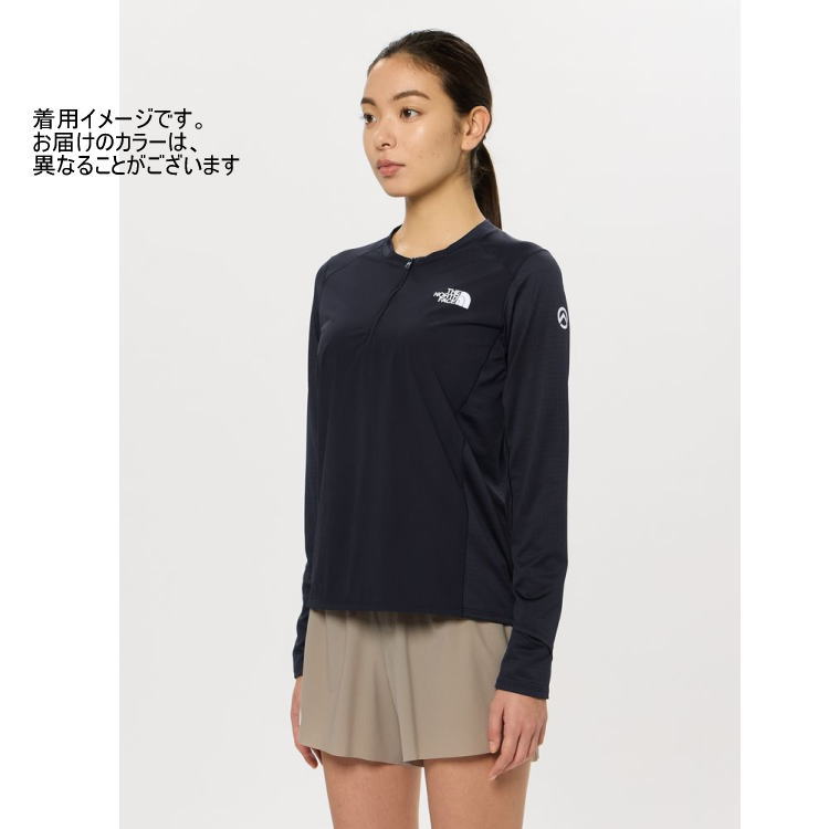 THE NORTH FACE ���Ρ����ե����� ĹµT����� L/S Hybrid Dry Dot Light Crew NTW62374 �ƥ��󥰥졼 ��ǥ����� ���󥰥��꡼�� �ϥ��֥�å� �ɥ饤�ɥåȥ饤�ȥ��롼 �ȥ쥤����˥� �ȥ��� �ޥ饽�� ���˥� ���祮�� �۴�®��