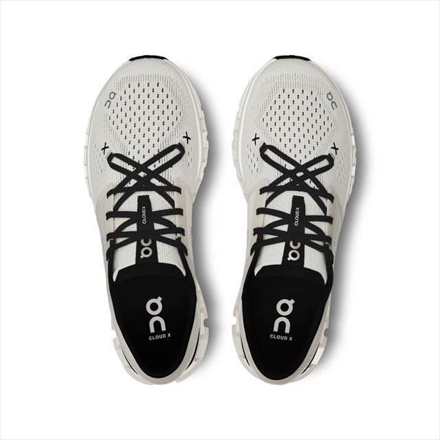 On ���� ���˥󥰥��塼�� Cloud X 4 M Ivory/Black 3ME30040791��� ���饦�ɥ��å���4 ���ˡ����� �������� ���å���� ���� �ȥ졼�˥� �ե��åȥͥ����� ���������� ������� �ޥ饽�� ���祮��