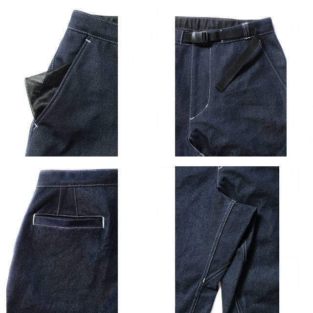 Bring �֥�� DRYCOTTONY Denim Climbing Pants �ɥ饤���åȥˡ� �ǥ˥� ���饤�ߥ󥰥ѥ�� BD2302 �ͥ��ӡ� ��˥��å��� ������ �����ѥ� �ꥵ������ �ݥꥨ���ƥ�100% ��ä��� ������