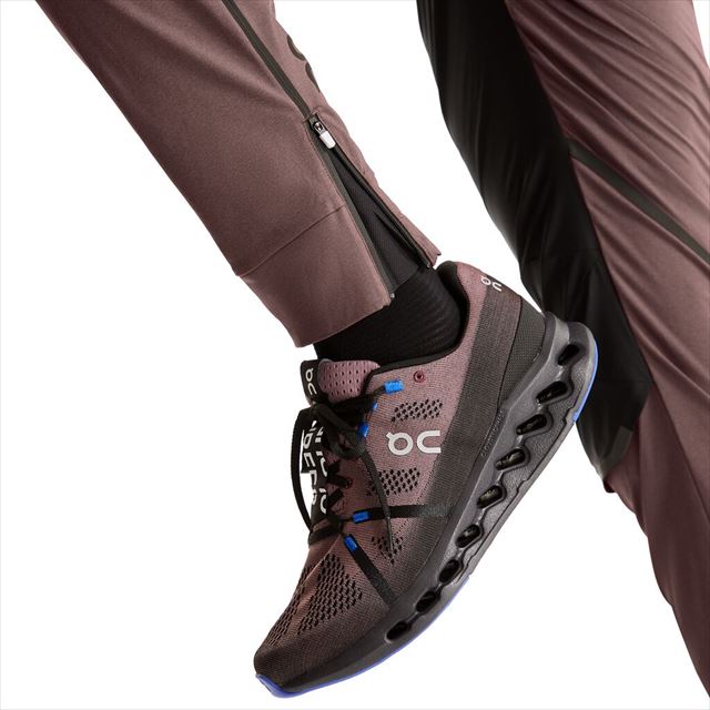 On ���� ���˥� �ѥ�� Running Pants ��� 106.01337 Grape/Black