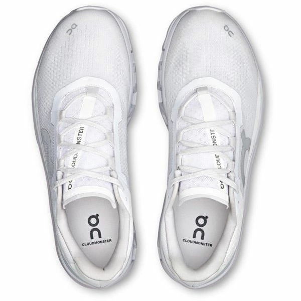 On ���� ���˥󥰥��塼�� Cloudmonster 1 M White/Glacier 61.97654��� ���饦�ɥ�󥹥���1 ���� ���å���� ȿȯ ������ ��󥷥塼 ���ˡ����� ���祮�� �ޥ饽�� ���������� ������桼�� ���� �ȥ졼�˥� Ĺ��Υ
