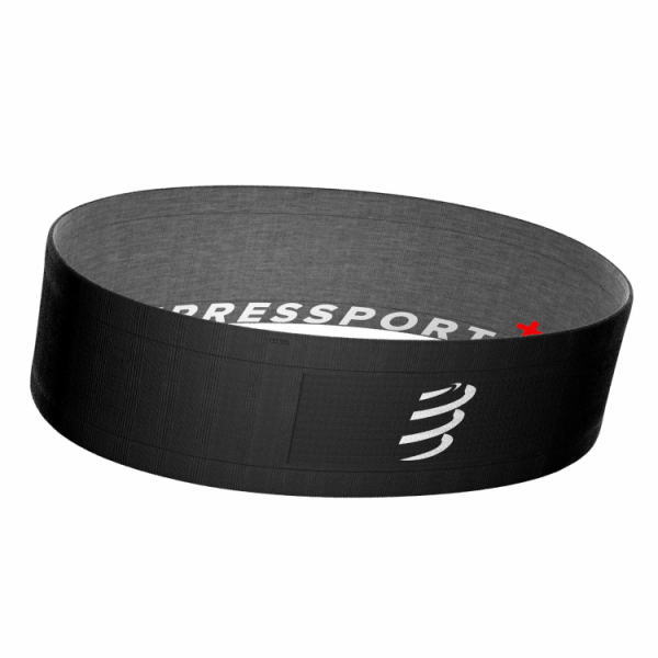 Compressport ץ쥹ݡ ˥󥰡ȥ쥤˥ ȥХå Free Belt ե꡼٥ CU00012B Black ȥݡ ˥󥰥٥ ˥󥰥Х ɤˤ 