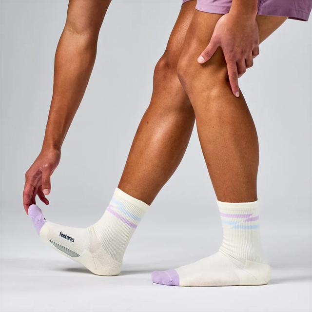 Feetures �ե������㡼�� ELITE MAX CUSHION MINI CREW SoftTrack ���꡼�� �ޥå������å���� �ߥ˥��롼 ���ꥯ�å���� ���� ­΢���ݡ��� ��˥��å��� ��� ��ǥ����� �ȥ쥤����˥� �ȥ��� �ޥ饽�� �ɥ饤