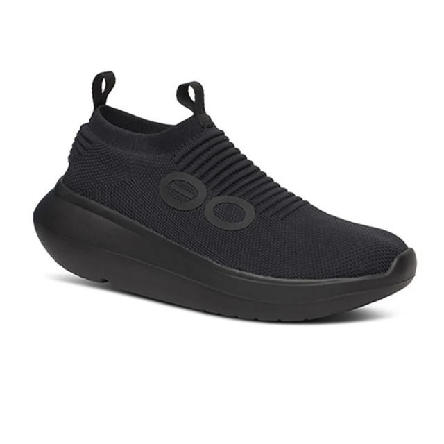 OOFOS �����ե��� �ꥫ�Х꡼���塼�� Men's OOmy Zen Black/Black ��� �ꥫ�Х꡼������� ���ˡ����� �׷�ۼ� ���å���� ���ݡ��� �ȥ��� �ȥ쥤����˥� ���˥� �ޥ饽��