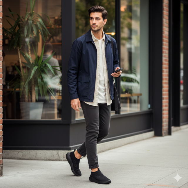 OOFOS �����ե��� �ꥫ�Х꡼���塼�� Men's OOmy Zen Black/Black ��� �ꥫ�Х꡼������� ���ˡ����� �׷�ۼ� ���å���� ���ݡ��� �ȥ��� �ȥ쥤����˥� ���˥� �ޥ饽��