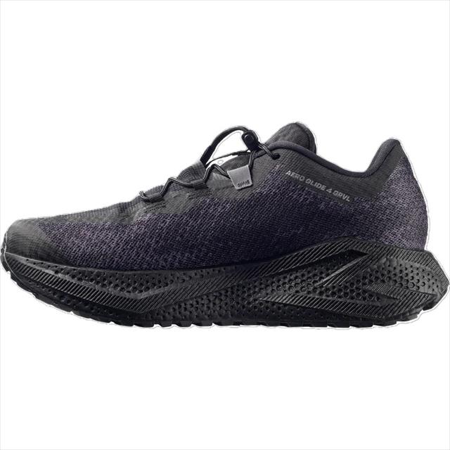 SALOMON ������� AERO GLIDE 4 GRVL BLACK/ASPHALT ��� �ȥ쥤����˥󥰥��塼�� ���������饤�� ����٥� L49174400 �ȥ��󥷥塼�� �ȥ쥤�륷�塼�� �����ȥɥ� �ϥ����� �л� ���Ф� �ȥ�å��� ���å���� �������å� ���� Ĺ��Υ ��������
