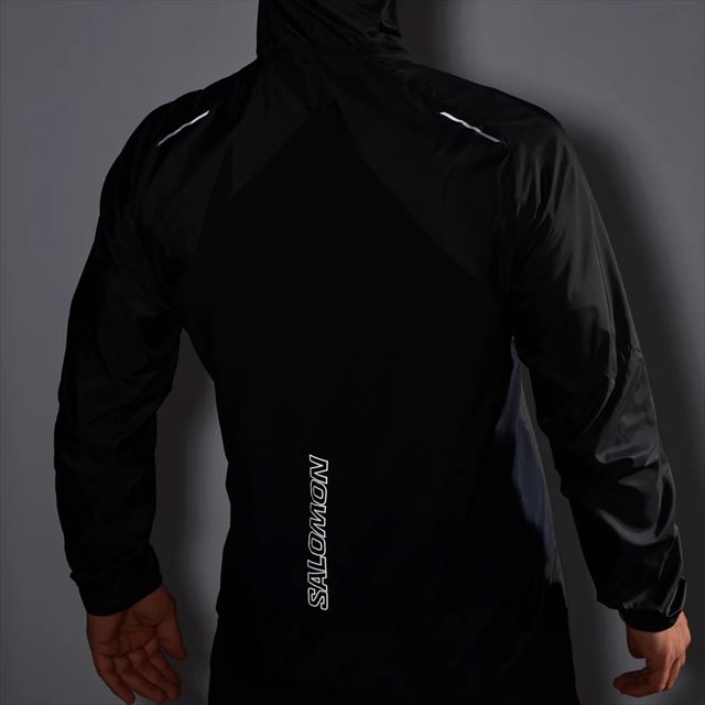 SALOMON  ȥ쥤˥ ɥ֥졼 㥱å BONATTI Cross Wind FZ Hoodie Jacket JKT M DEEP BLACK LC2044400  ޥ饽 ˥ 